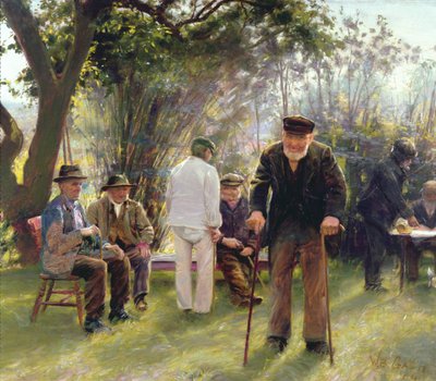Old Men in Rockingham Park by Walter Bonner Gash
